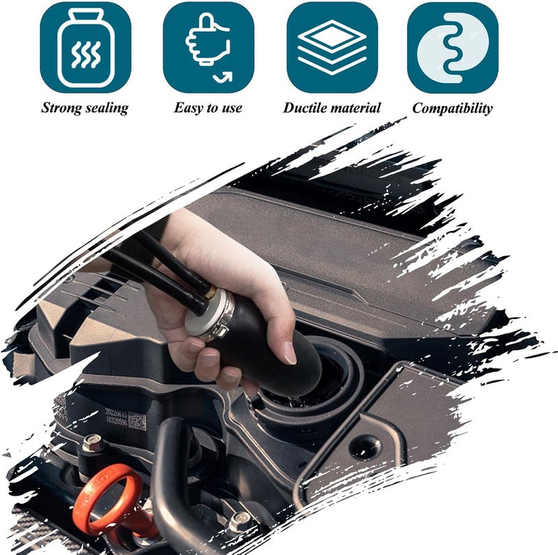 Solary Store Universal Easy Intake Adapter - Automotive Smoke Machine Intake Bladder/Inflatable Block Off Bladder for Fuel Leakage Detection/Detect Fuel Leaks with Ease - Image 3